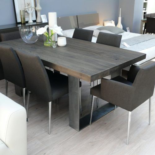 Dark Solid Wood Dining Tables (Photo 7 of 20)