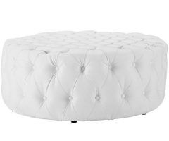  Best 20+ of White Large Round Ottomans