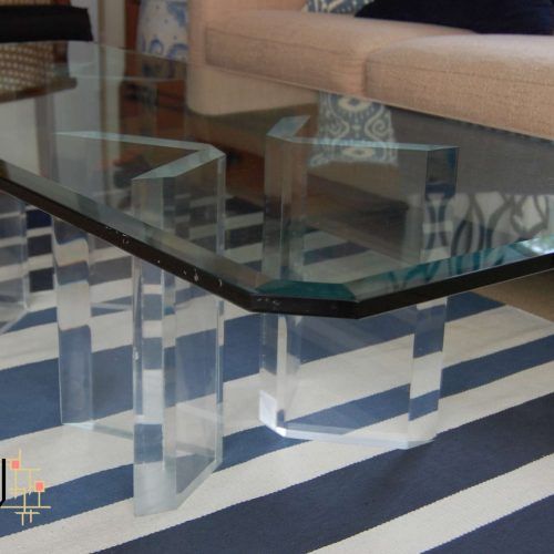 Thick Glass Coffee Table (Photo 1 of 20)
