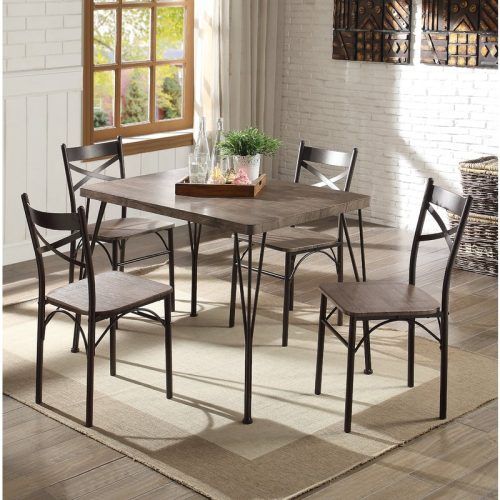 Taulbee 5 Piece Dining Sets (Photo 2 of 20)