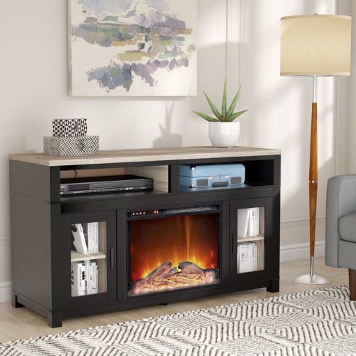 Lorraine Tv Stands For Tvs Up To 60" With Fireplace Included (Photo 7 of 20)