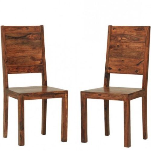 Sheesham Wood Dining Chairs (Photo 6 of 20)