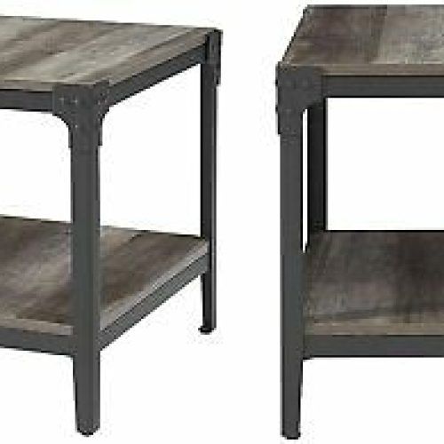 Smoke Gray Wood Console Tables (Photo 7 of 20)