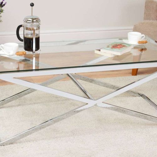 Glass And Chrome Coffee Tables (Photo 15 of 20)