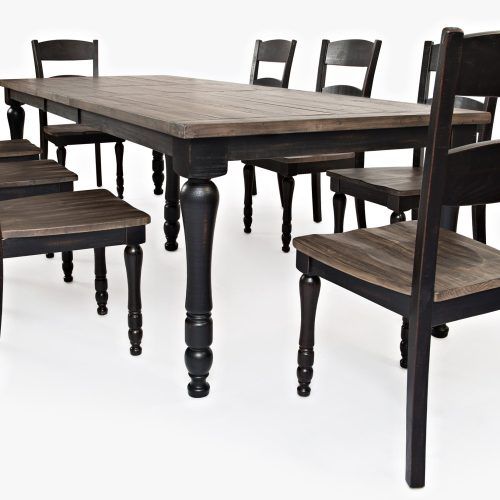 Babbie Butterfly Leaf Pine Solid Wood Trestle Dining Tables (Photo 5 of 20)
