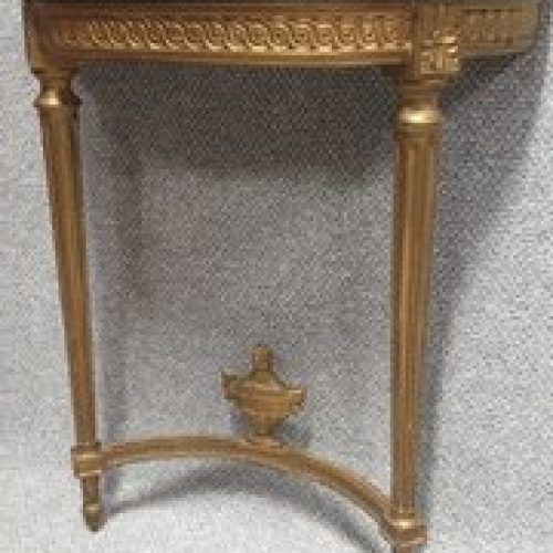 Antique Gold Nesting Console Tables (Photo 6 of 20)