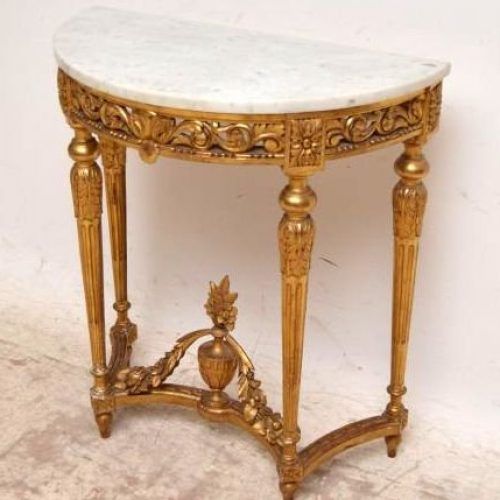Marble Top Console Tables (Photo 17 of 20)