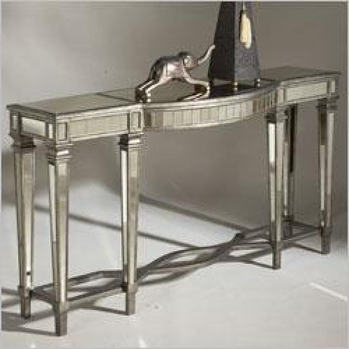Mirrored And Silver Console Tables (Photo 19 of 20)