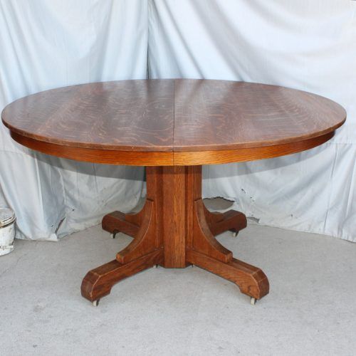 Antique Oak Dining Tables (Photo 1 of 20)