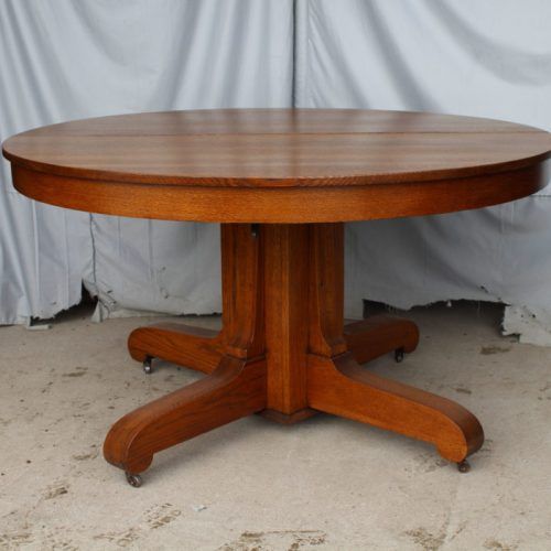 Antique Oak Dining Tables (Photo 6 of 20)