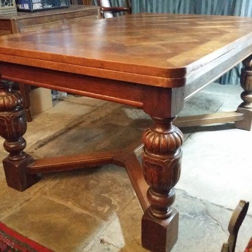 Antique Oak Dining Tables (Photo 18 of 20)