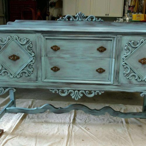 Antique Sideboards Buffets (Photo 9 of 20)