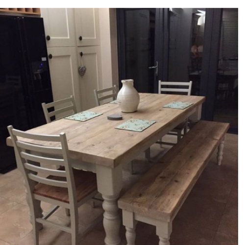 White 8 Seater Dining Tables (Photo 8 of 20)