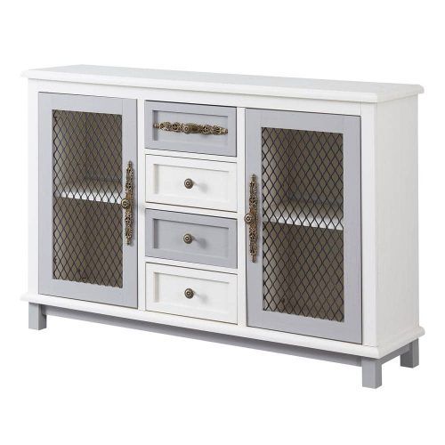 Sideboards With Breathable Mesh Doors (Photo 14 of 20)