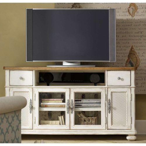 Rustic White Tv Stands (Photo 16 of 20)