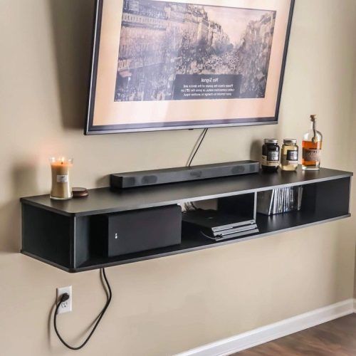 Horizontal Or Vertical Storage Shelf Tv Stands (Photo 7 of 20)