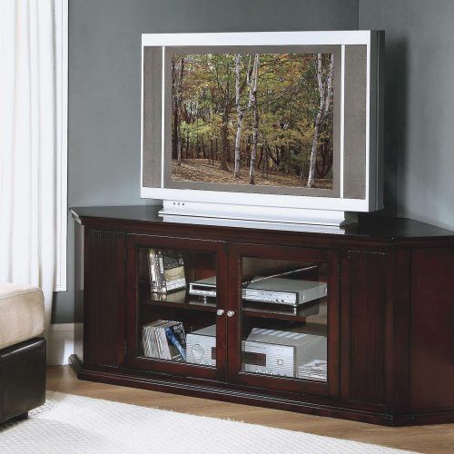 Solid Wood Corner Tv Stands (Photo 4 of 20)