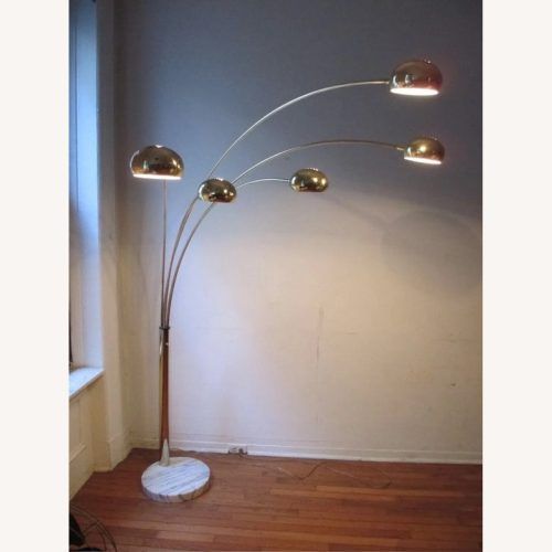 5-Light Arc Floor Lamps (Photo 3 of 20)