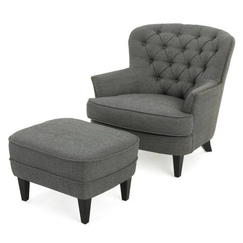 Michalak Cheswood Armchairs And Ottoman (Photo 11 of 20)