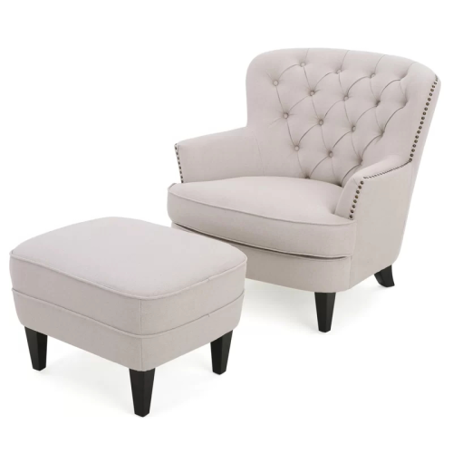 Michalak Cheswood Armchairs And Ottoman (Photo 8 of 20)
