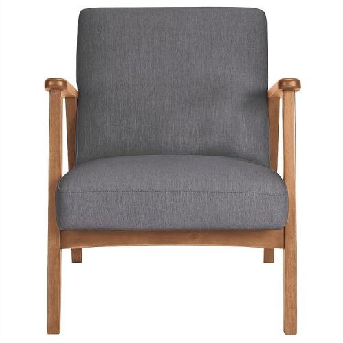 Caira Black Upholstered Arm Chairs (Photo 11 of 20)