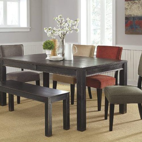 Norwood 7 Piece Rectangular Extension Dining Sets With Bench, Host & Side Chairs (Photo 20 of 20)