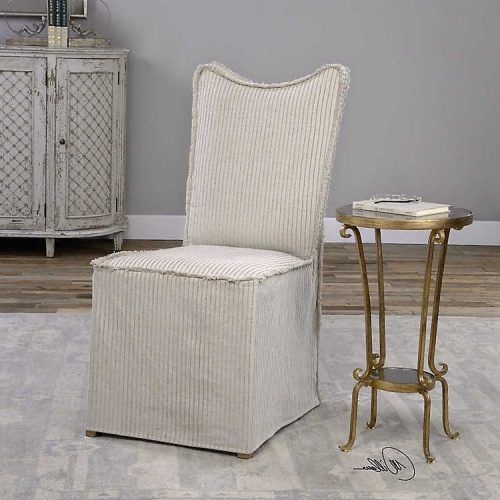 Armless Oatmeal Dining Chairs (Photo 13 of 20)