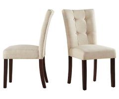 2024 Popular Armless Oatmeal Dining Chairs