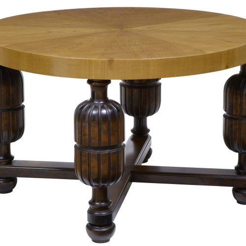 Antiqued Art Deco Coffee Tables (Photo 7 of 20)