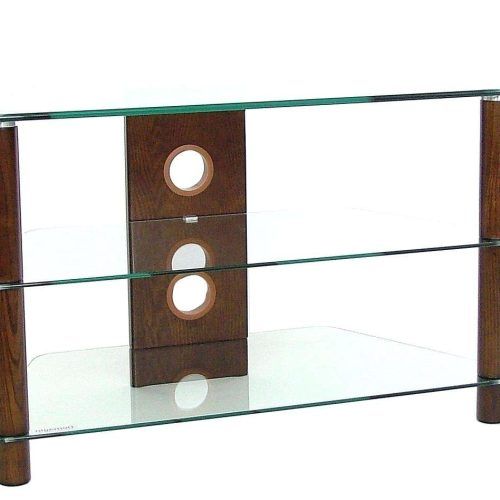Wood And Glass Tv Stands For Flat Screens (Photo 17 of 20)