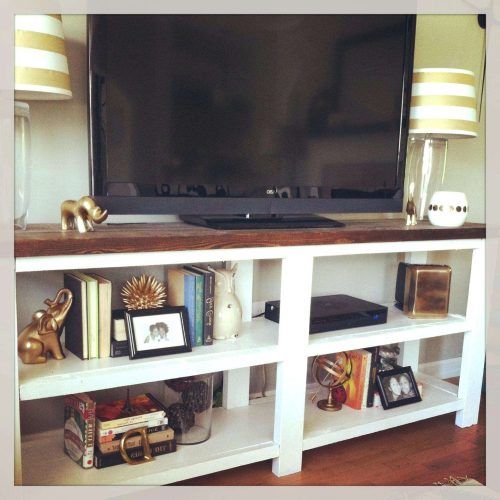 Rustic White Tv Stands (Photo 19 of 20)