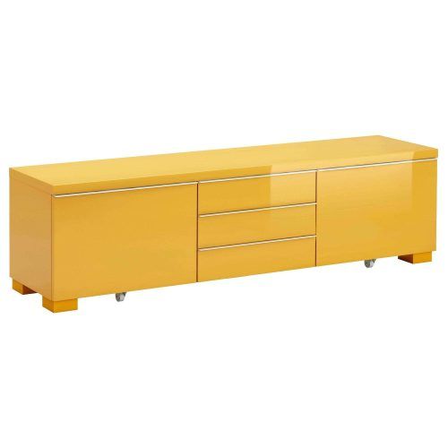 Yellow Tv Stands (Photo 8 of 15)