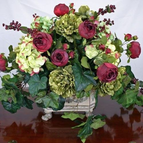 Artificial Floral Arrangements For Dining Tables (Photo 2 of 20)