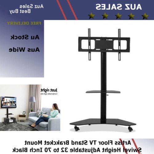 Swivel Floor Tv Stands Height Adjustable (Photo 15 of 20)