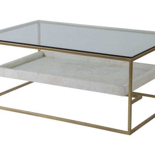 Silver Leaf Rectangle Cocktail Tables (Photo 1 of 20)
