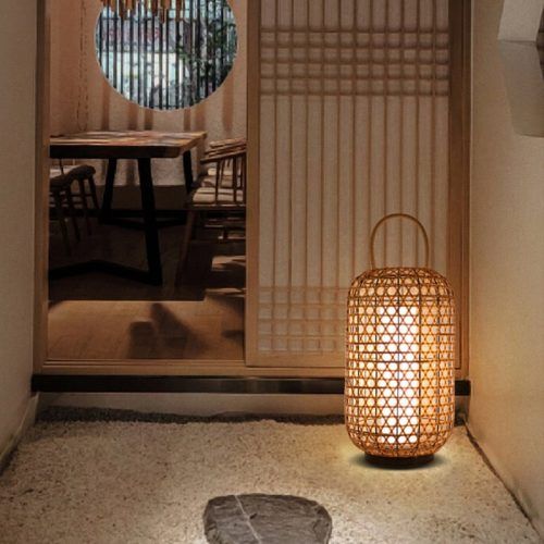 Natural Woven Floor Lamps (Photo 15 of 20)