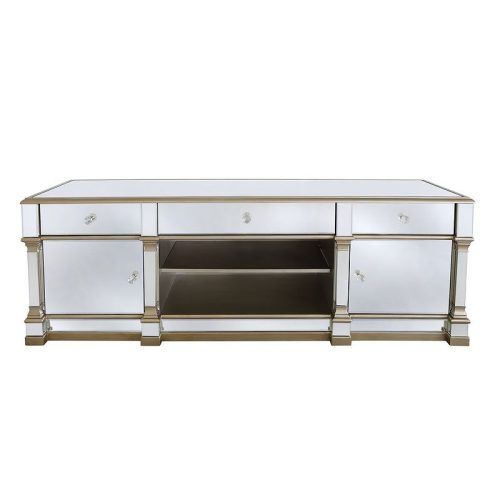 Fitzgerald Mirrored Tv Stands (Photo 2 of 20)