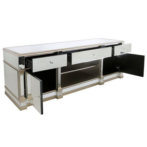 Loren Mirrored Wide Tv Unit Stands (Photo 15 of 20)