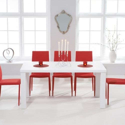 Red Gloss Dining Tables (Photo 19 of 20)