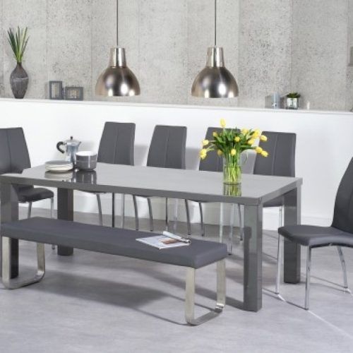 Grey Gloss Dining Tables (Photo 13 of 20)