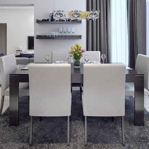 Brushed Steel Dining Tables (Photo 11 of 20)