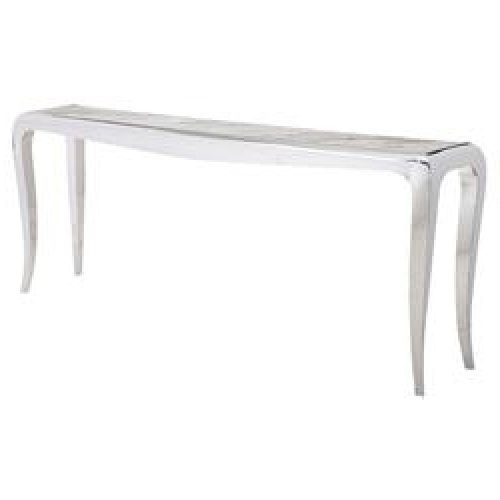 White Marble And Gold Console Tables (Photo 10 of 20)