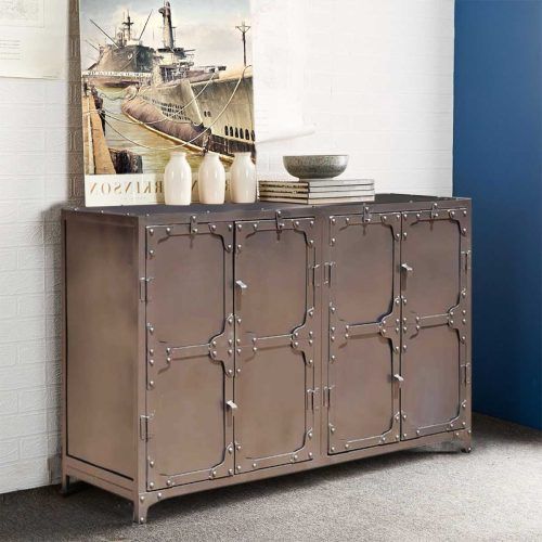 Industrial Style 3-Drawer Buffets (Photo 20 of 20)