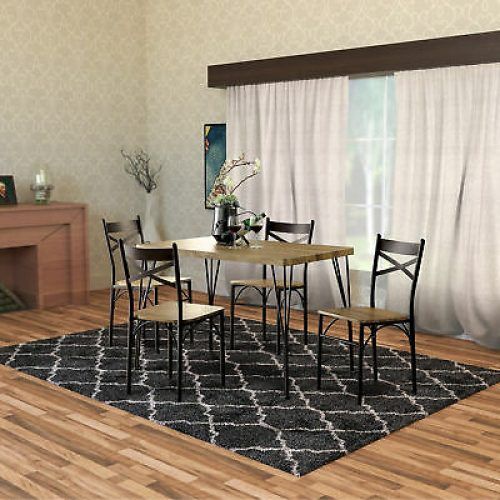 Autberry 5 Piece Dining Sets (Photo 18 of 20)