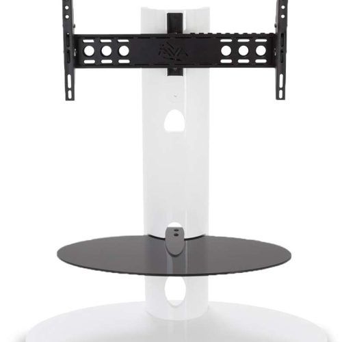 White Cantilever Tv Stands (Photo 18 of 20)