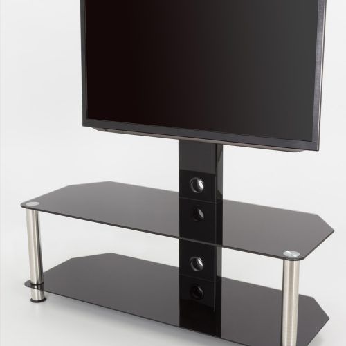 Glass Shelves Tv Stands For Tvs Up To 65" (Photo 6 of 20)