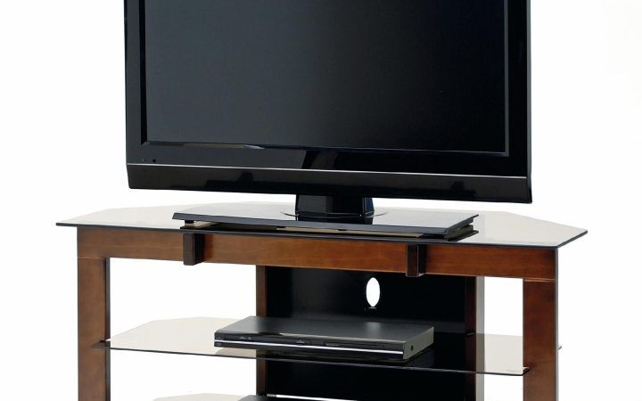 2024 Popular Contemporary Black Tv Stands Corner Glass Shelf