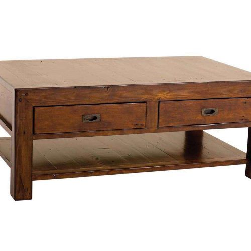 Square Coffee Table With Storage Drawers (Photo 20 of 20)