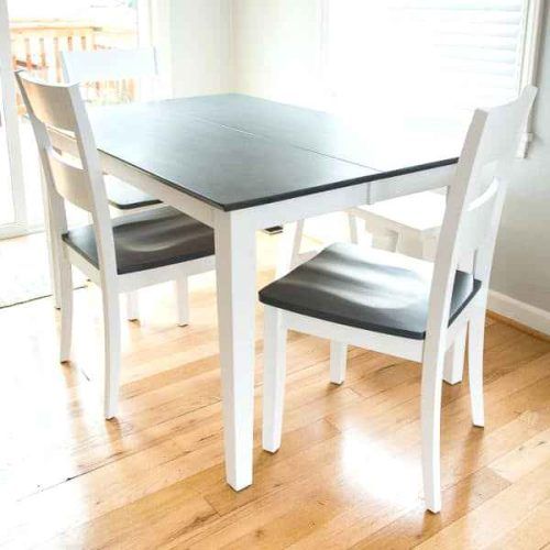 Dining Tables With White Legs And Wooden Top (Photo 20 of 20)