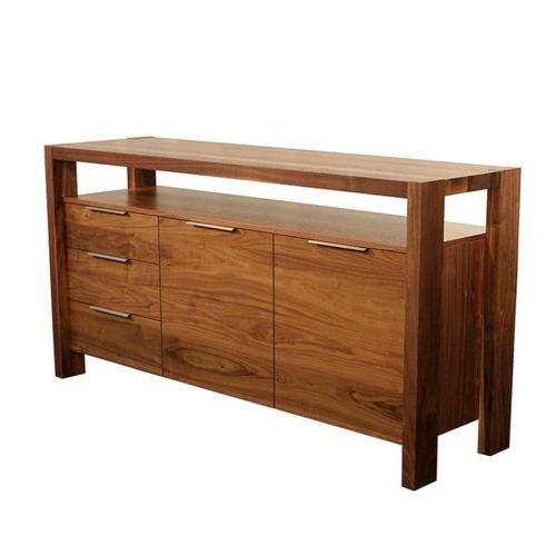 Solid Wood Contemporary Sideboards Buffets (Photo 18 of 20)